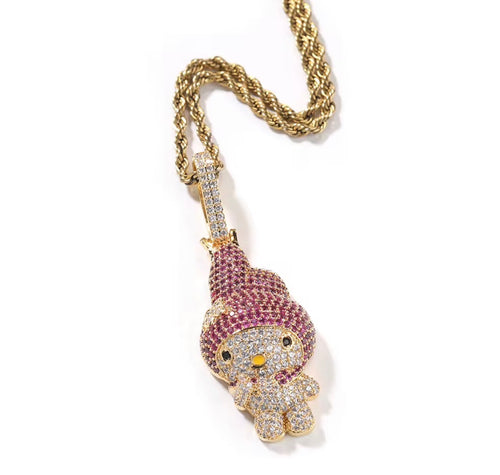 Kuromi Necklace Pendant