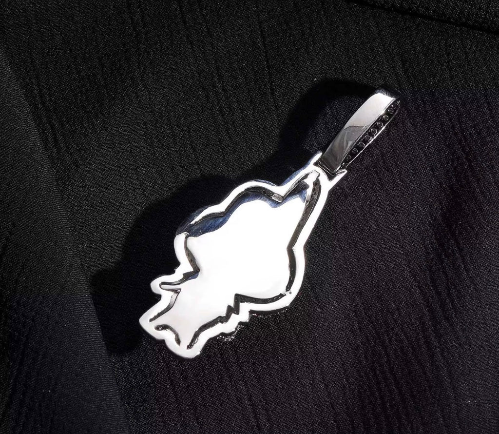 Kuromi Necklace Pendant